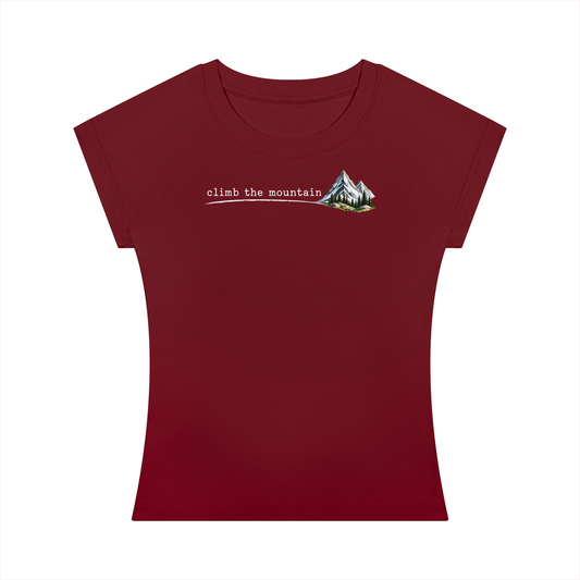 Climb the Mountain — Women’s Slim-Fit T-Shirt