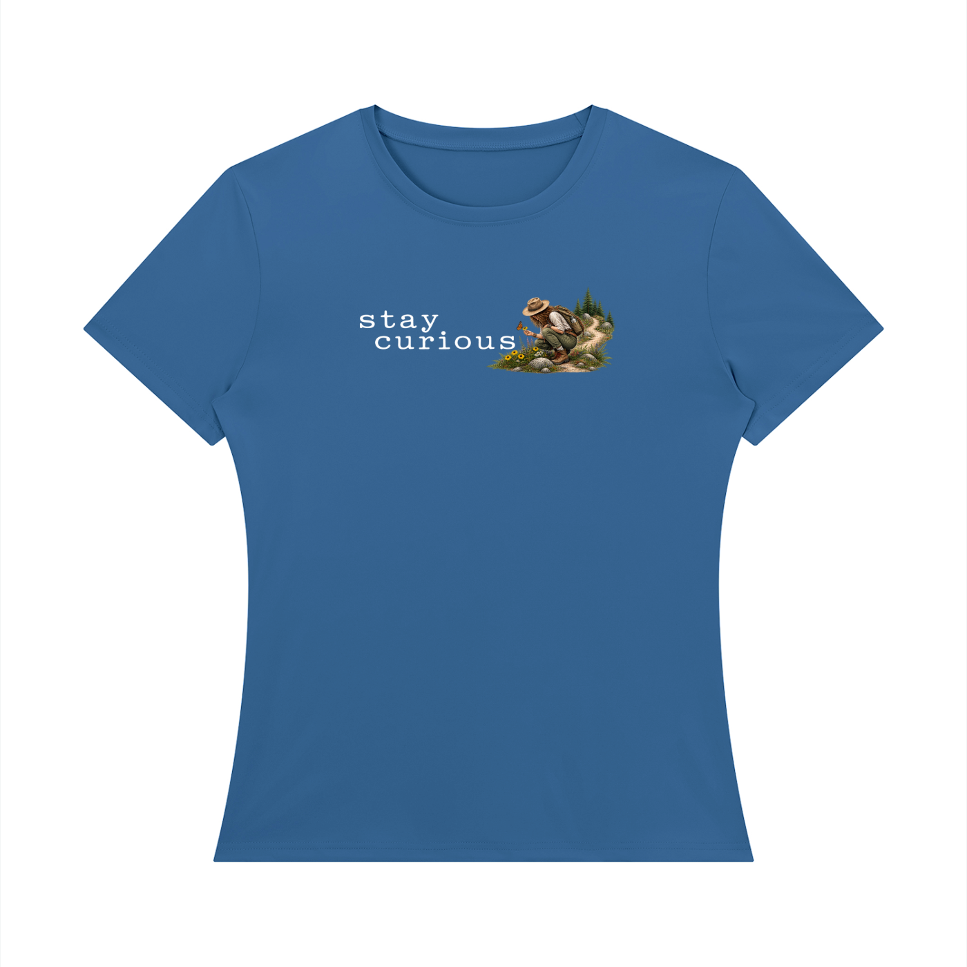 Stay Curious — Women’s Regular-Fit T-Shirt
