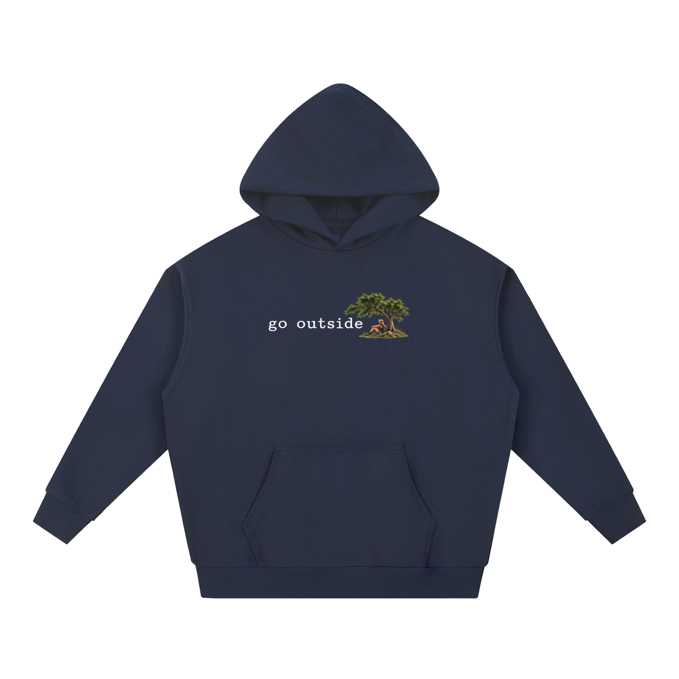 Go Outside — Essential Heavyweight Hoodie