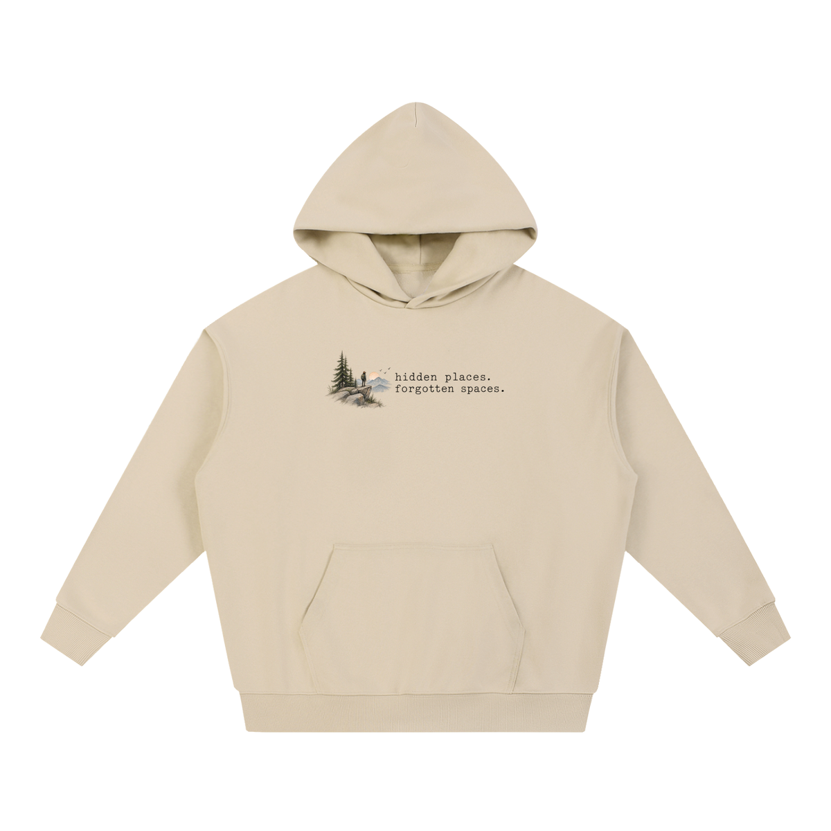 Hidden Places — Essential Heavyweight Hoodie