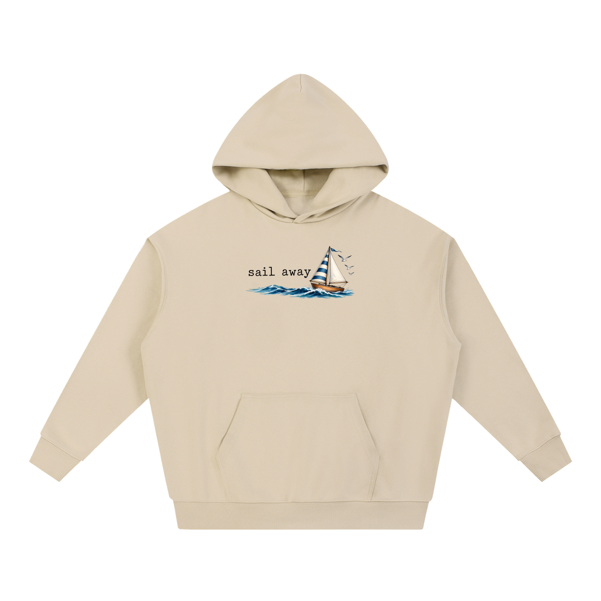 Sail Away — Essential Heavyweight Hoodie