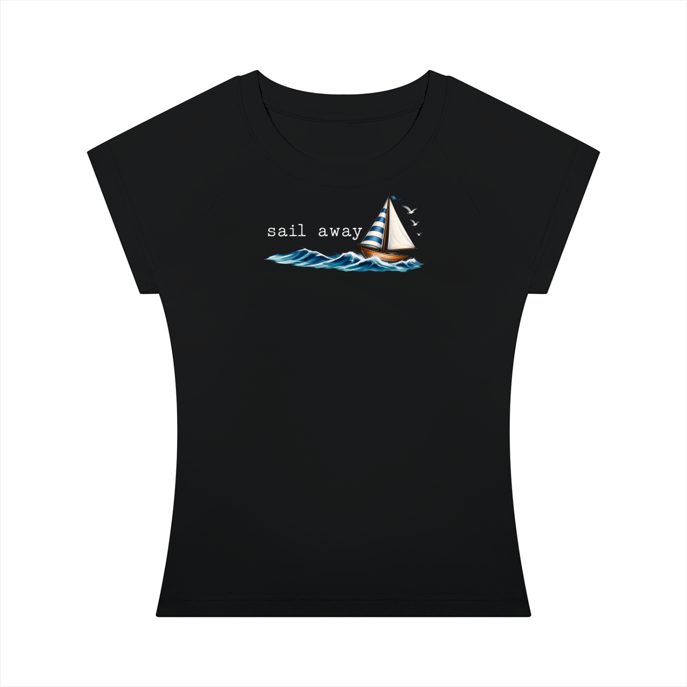 Sail Away — Women’s Slim-Fit T-Shirt