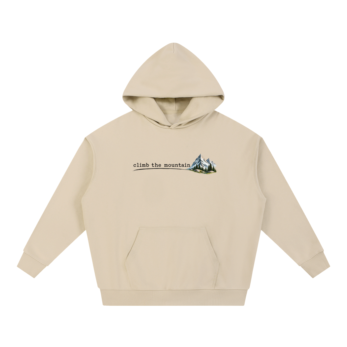 Climb the Mountain — Unisex Essential Heavyweight Hoodie