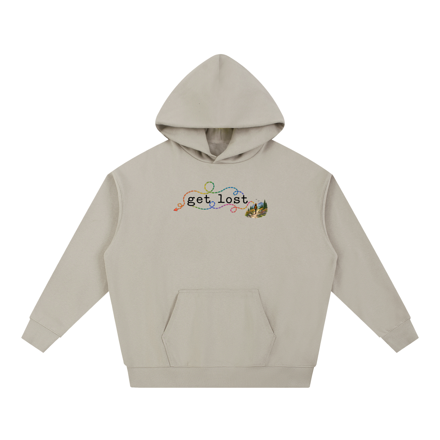 Get Lost — Essential Heavyweight Hoodie