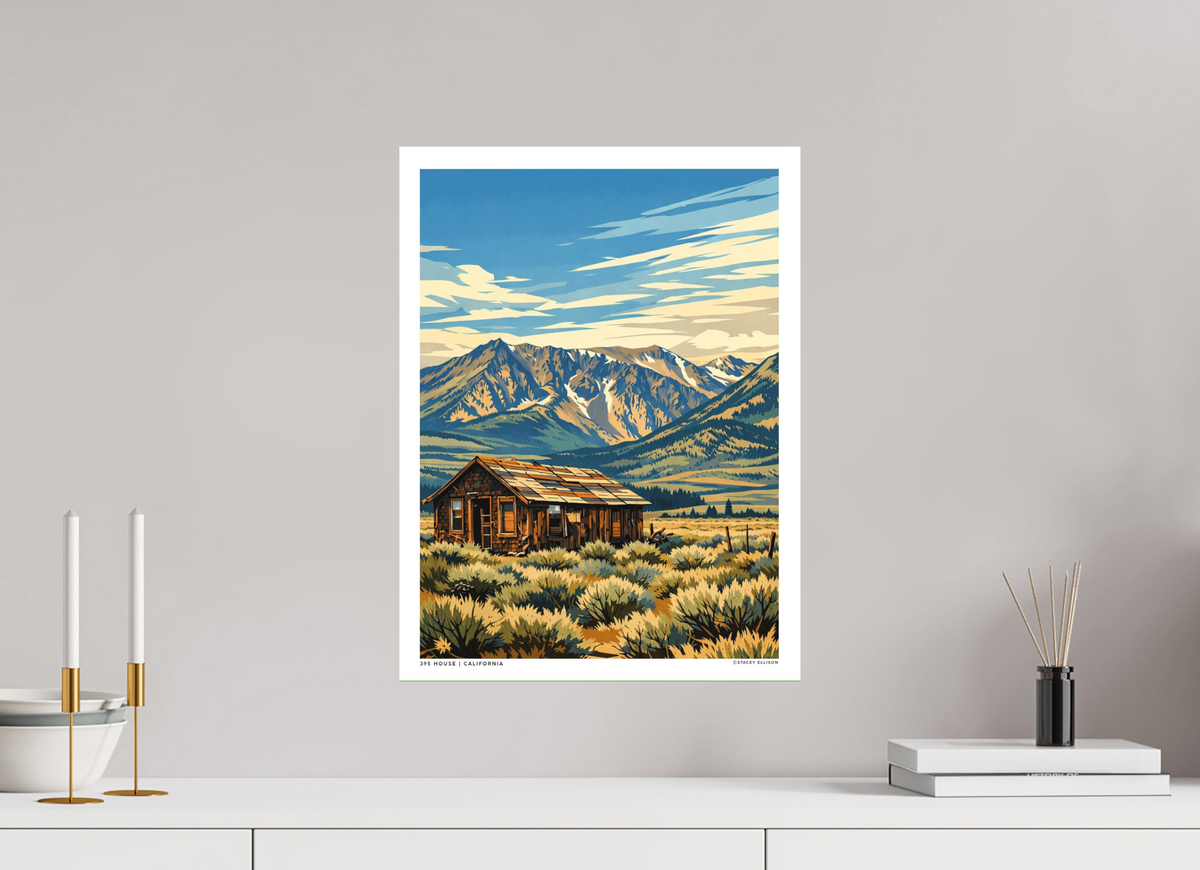 15 x 20″, Hidden Places | Matte Fine Art | Ultra Smooth | Unframed 395 House