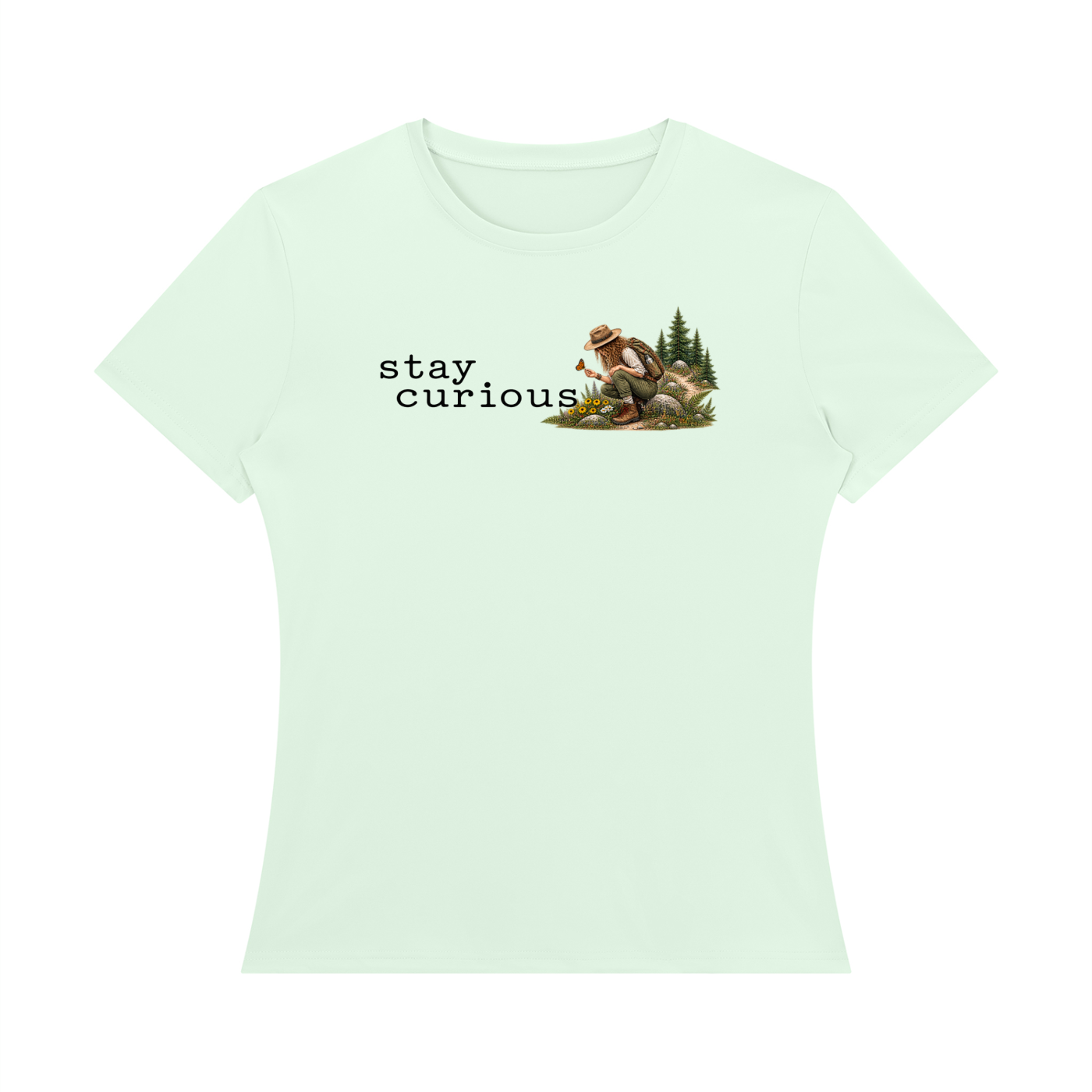 Stay Curious — Women’s Regular-Fit T-Shirt