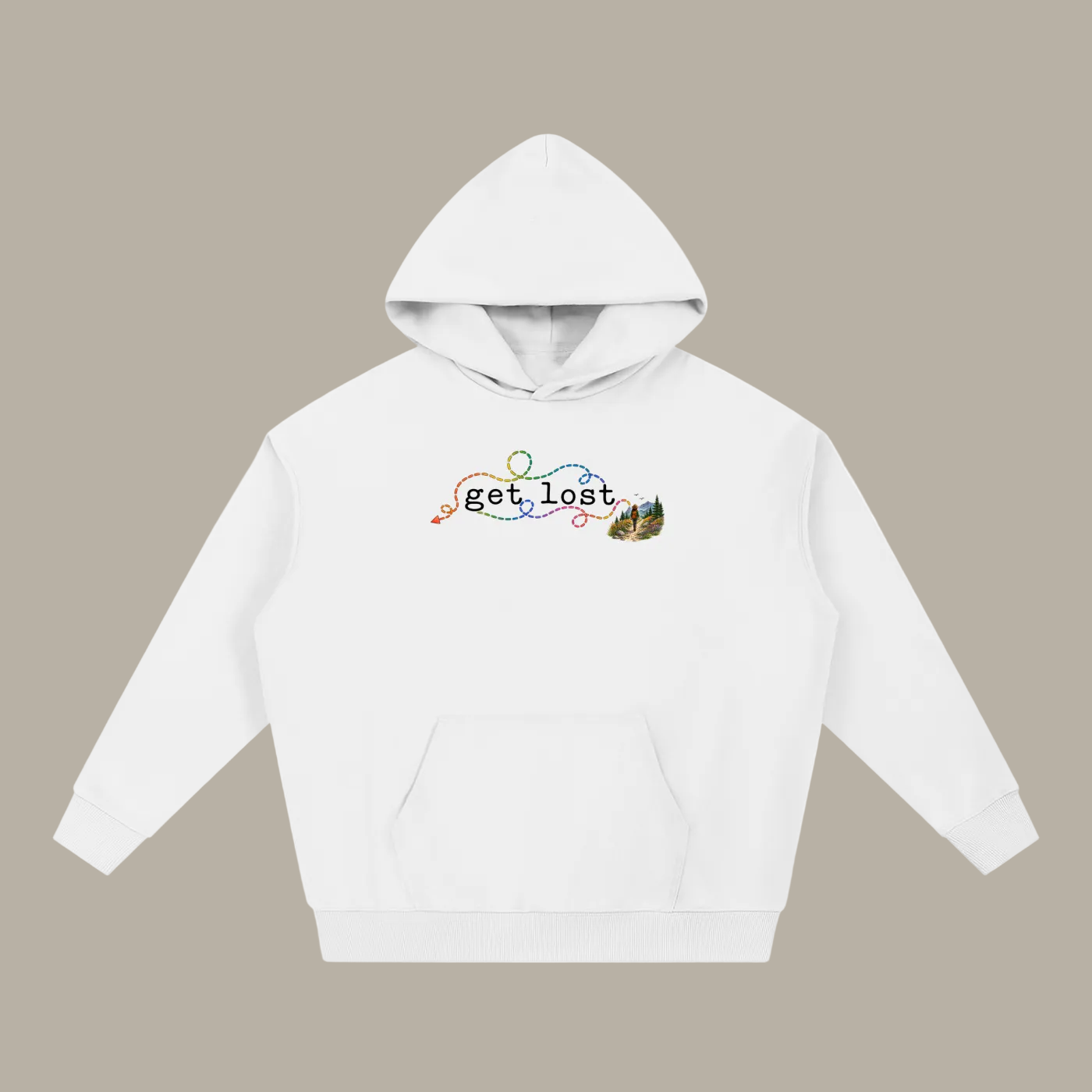 Get Lost — Essential Heavyweight Hoodie