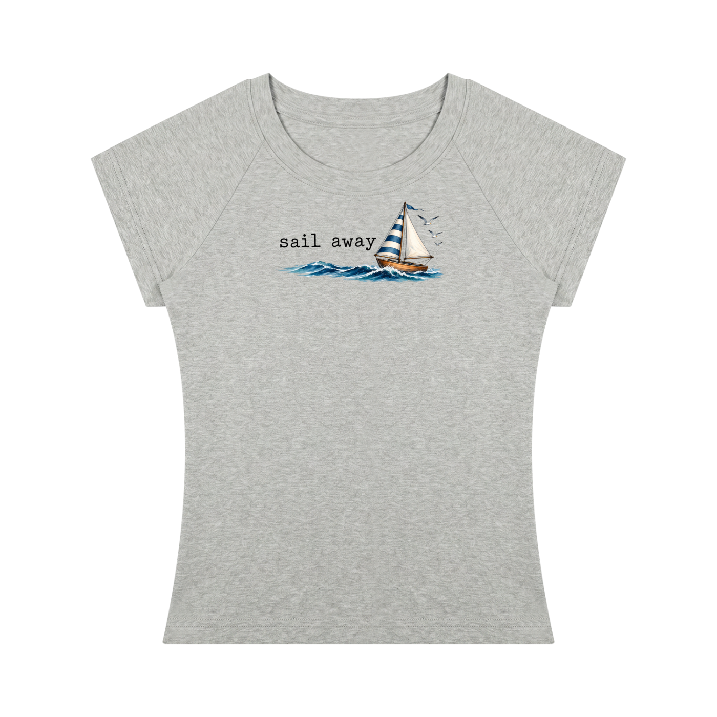 Sail Away — Women’s Slim-Fit T-Shirt