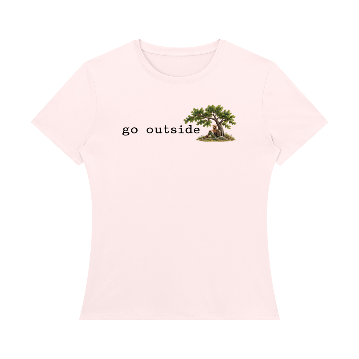 Go Outside — Women’s Regular-Fit T-Shirt