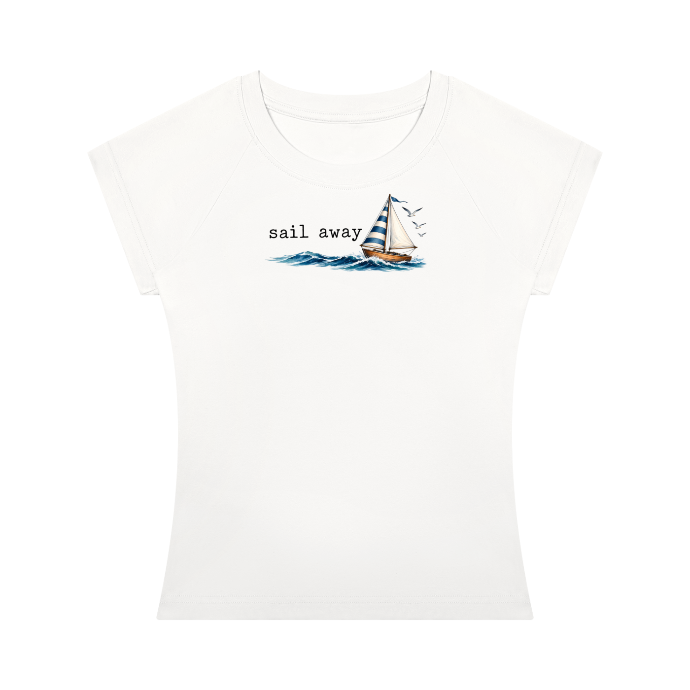 Sail Away — Women’s Slim-Fit T-Shirt