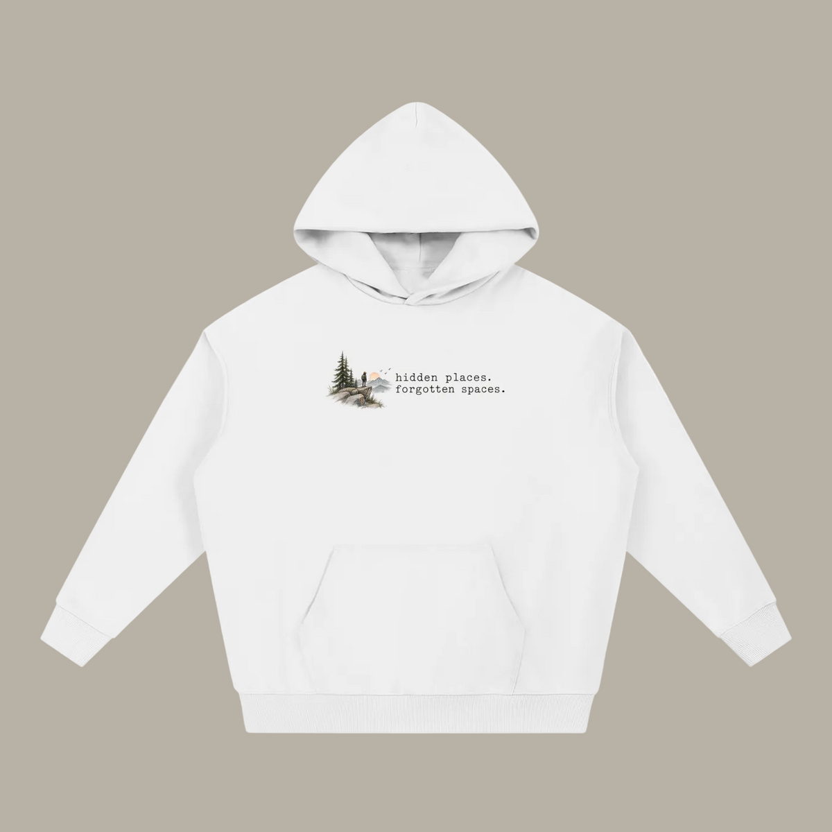 Hidden Places — Essential Heavyweight Hoodie