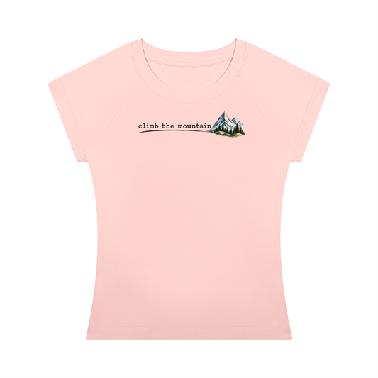 Climb the Mountain — Women’s Slim-Fit T-Shirt