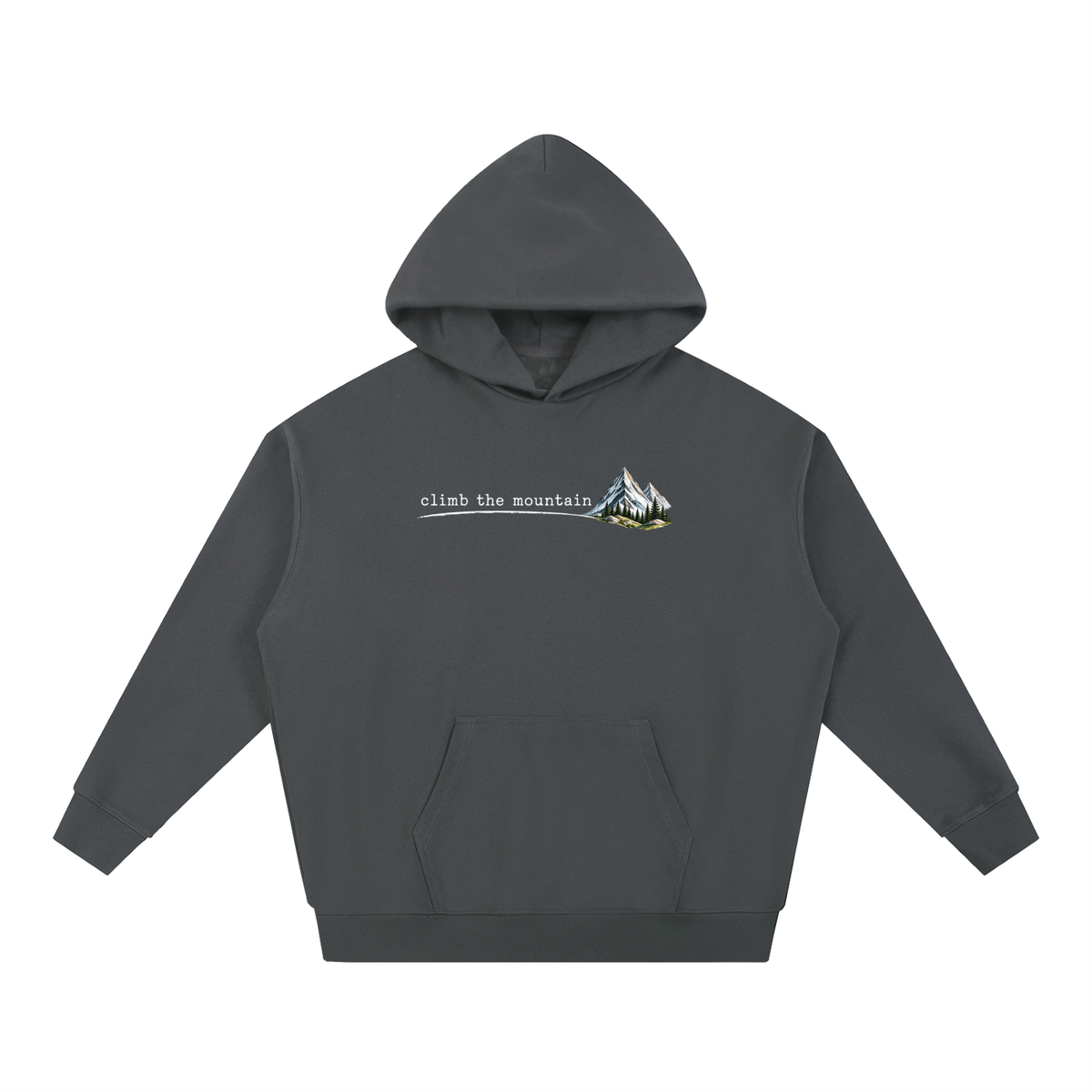 Climb the Mountain — Essential Heavyweight Hoodie
