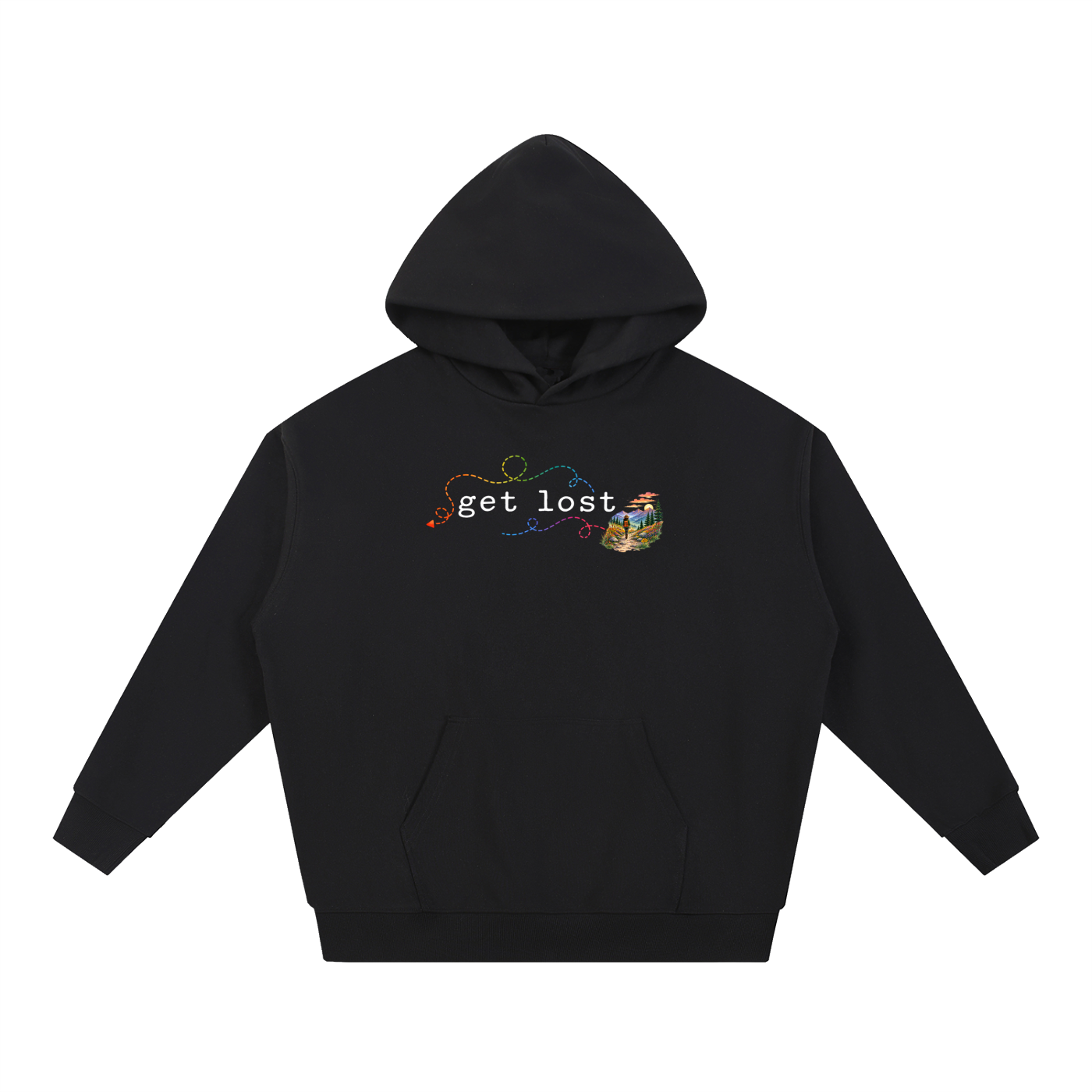 Get Lost — Essential Heavyweight Hoodie
