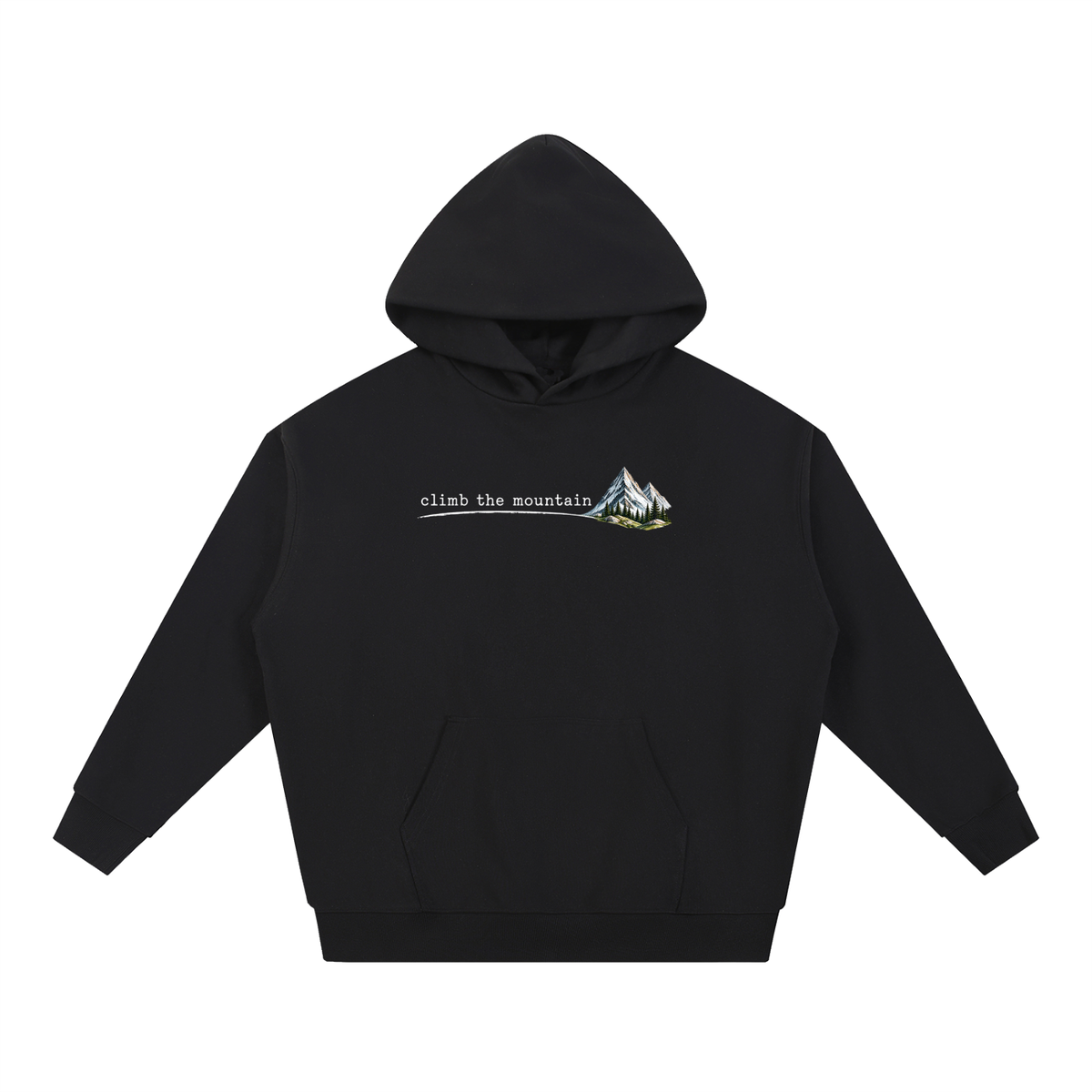 Climb the Mountain — Essential Heavyweight Hoodie