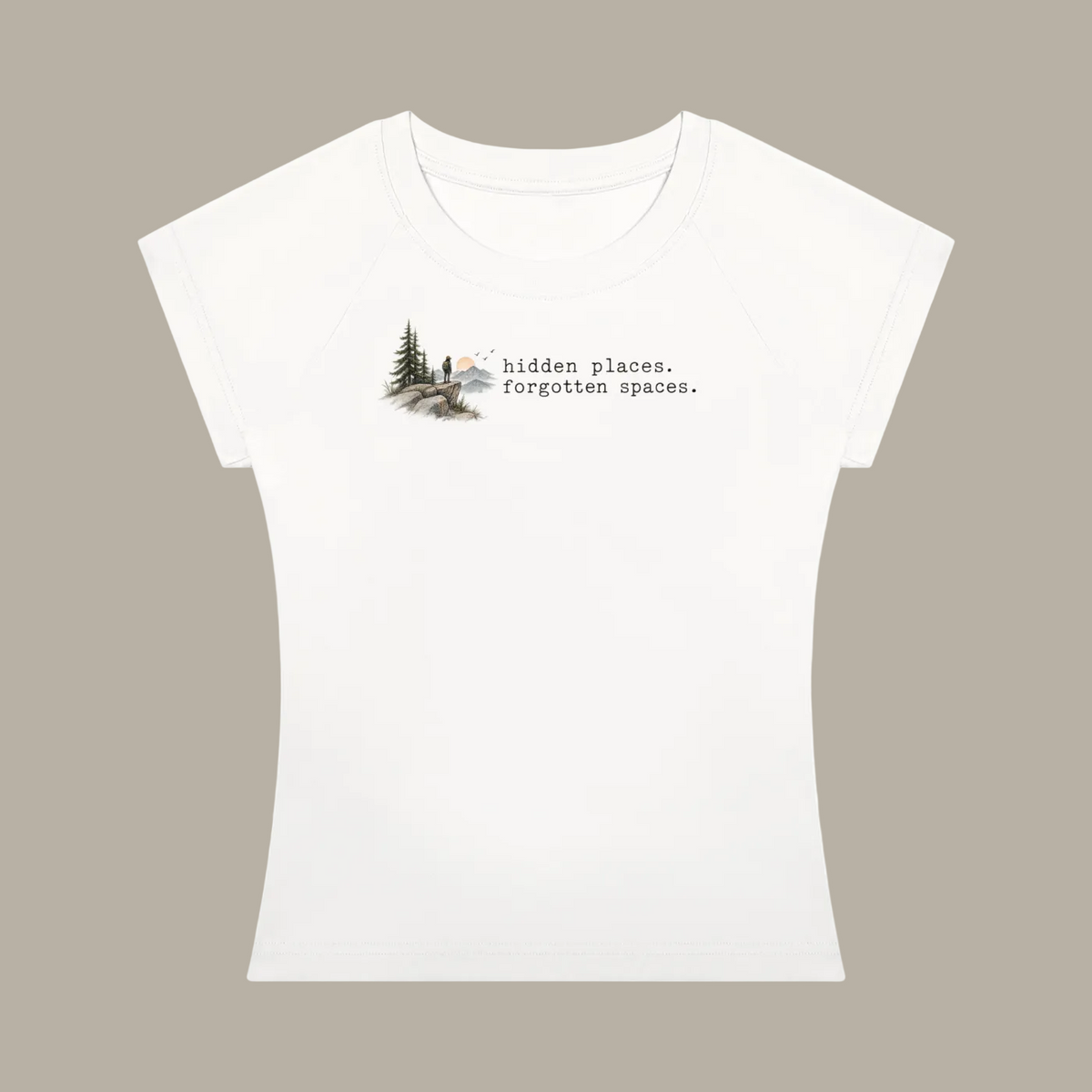 Hidden Places — Women’s Slim-Fit T-Shirt