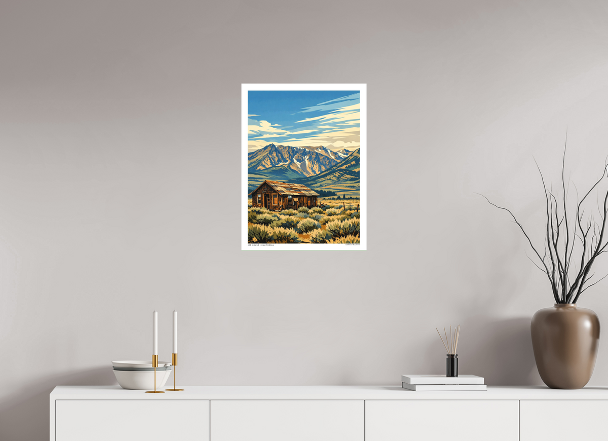 18 x 24″, Hidden Places | Matte Fine Art | Ultra Smooth | Unframed 395 House