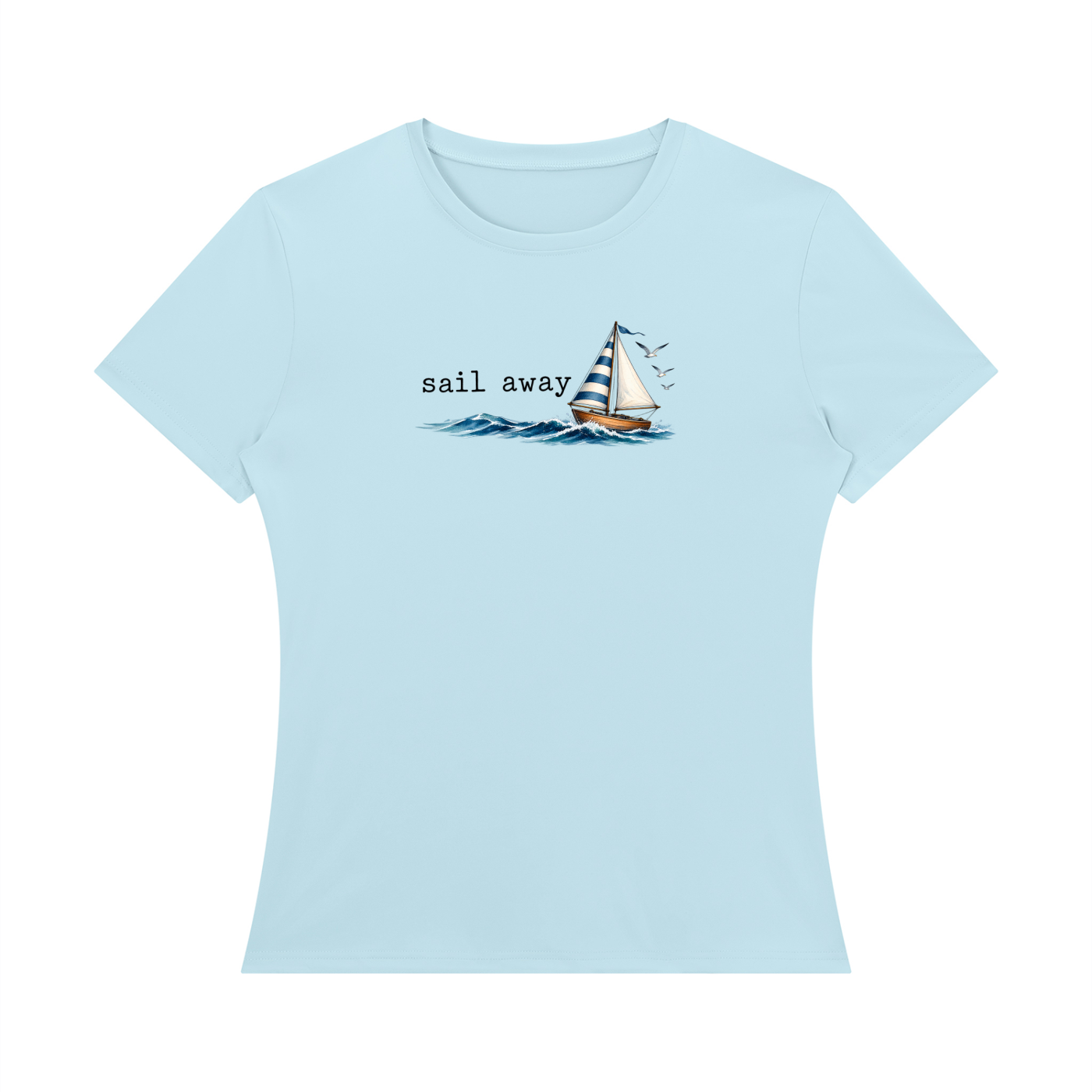 Sail Away — Women’s Regular-Fit T-Shirt