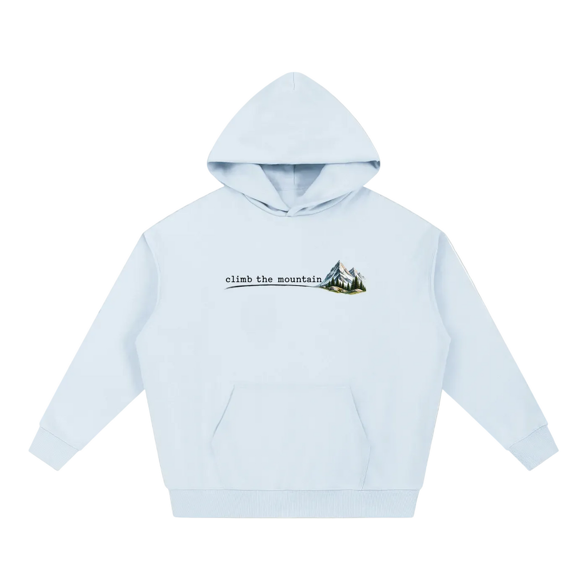 Climb the Mountain — Unisex Essential Heavyweight Hoodie