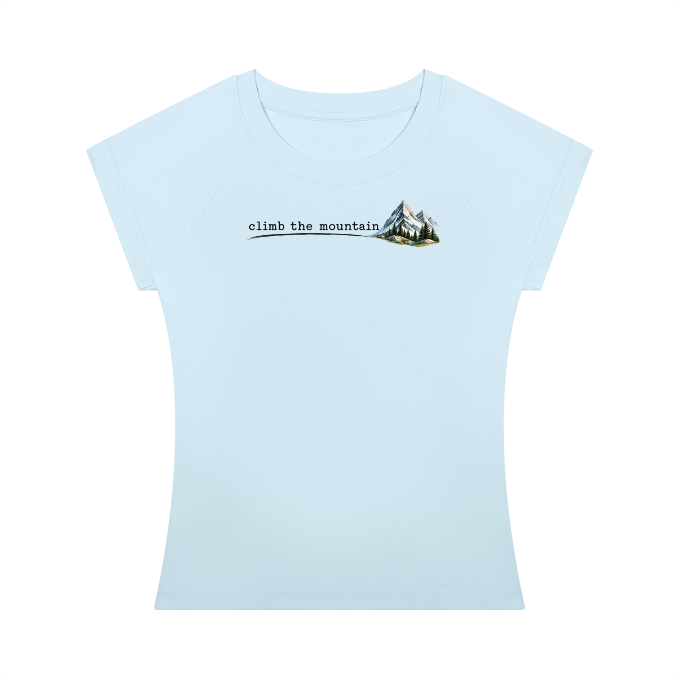 Climb the Mountain — Women’s Slim-Fit T-Shirt
