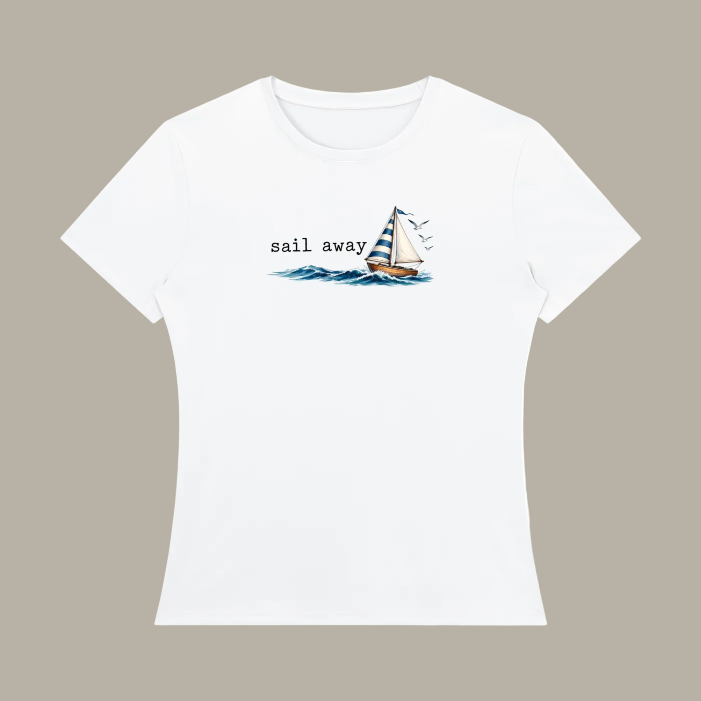 Sail Away — Women’s Regular-Fit T-Shirt