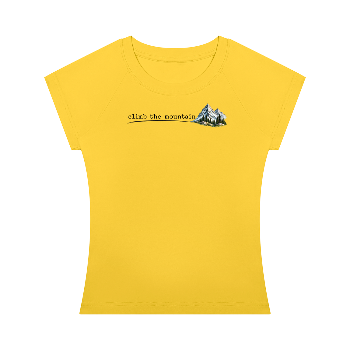 Climb the Mountain — Women’s Slim-Fit T-Shirt