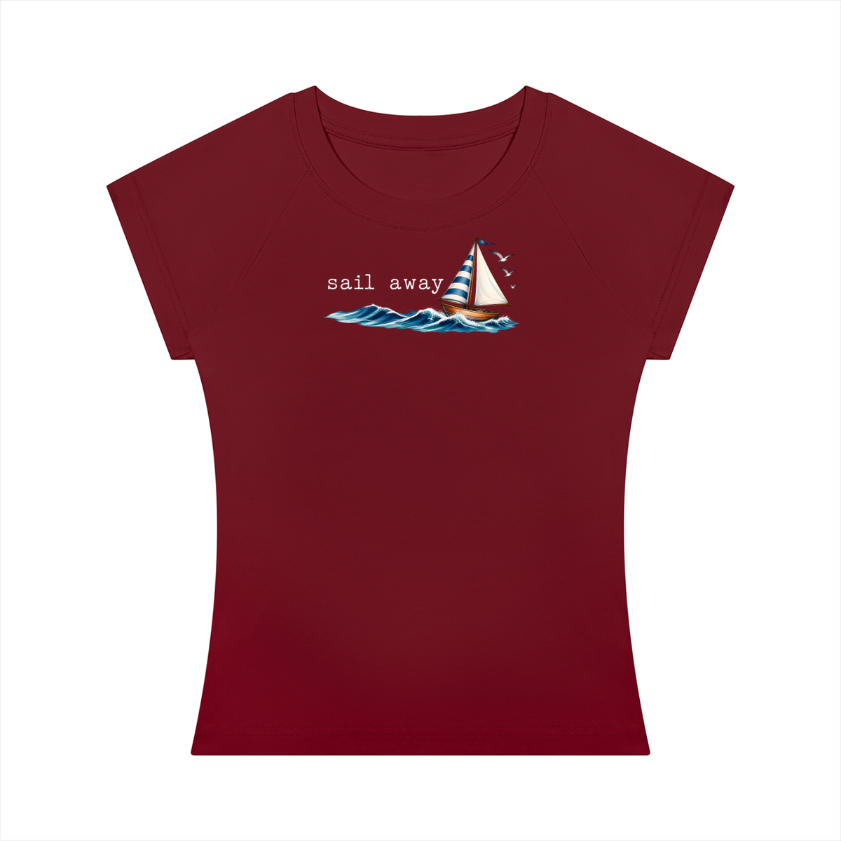 Sail Away — Women’s Slim-Fit T-Shirt