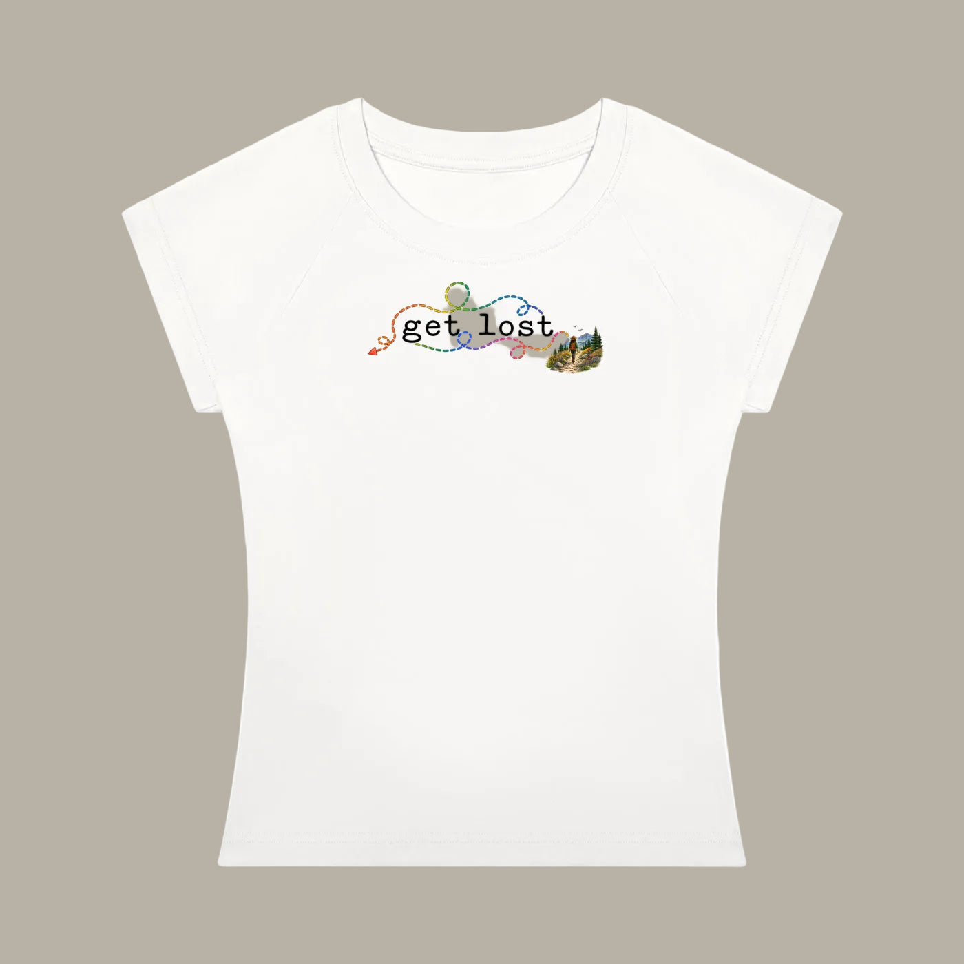 Get Lost — Women’s Slim-Fit T-Shirt