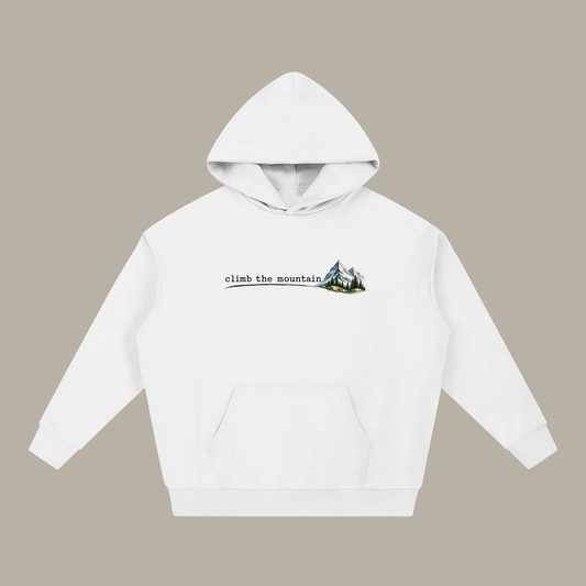 Climb the Mountain — Unisex Essential Heavyweight Hoodie