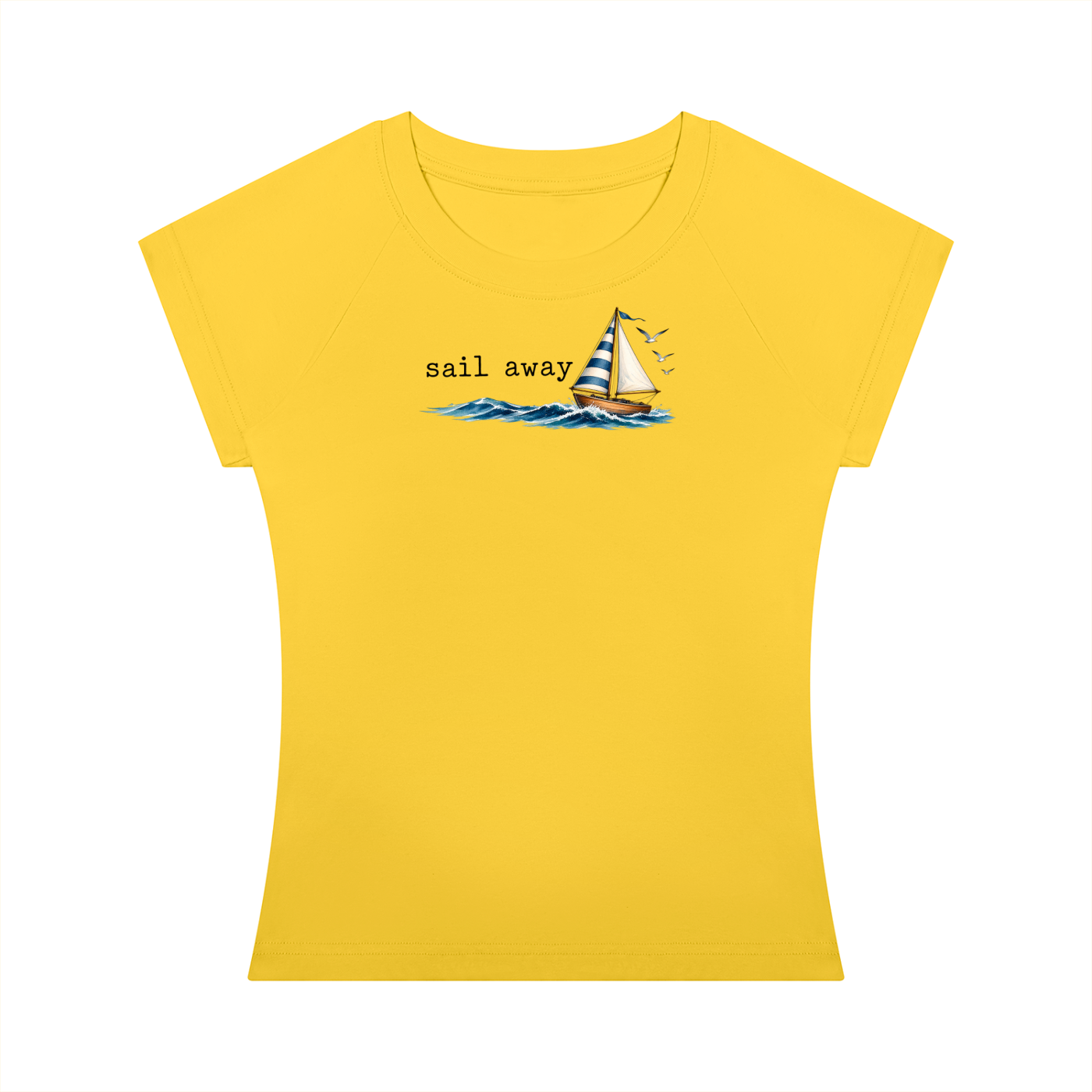 Sail Away — Women’s Slim-Fit T-Shirt