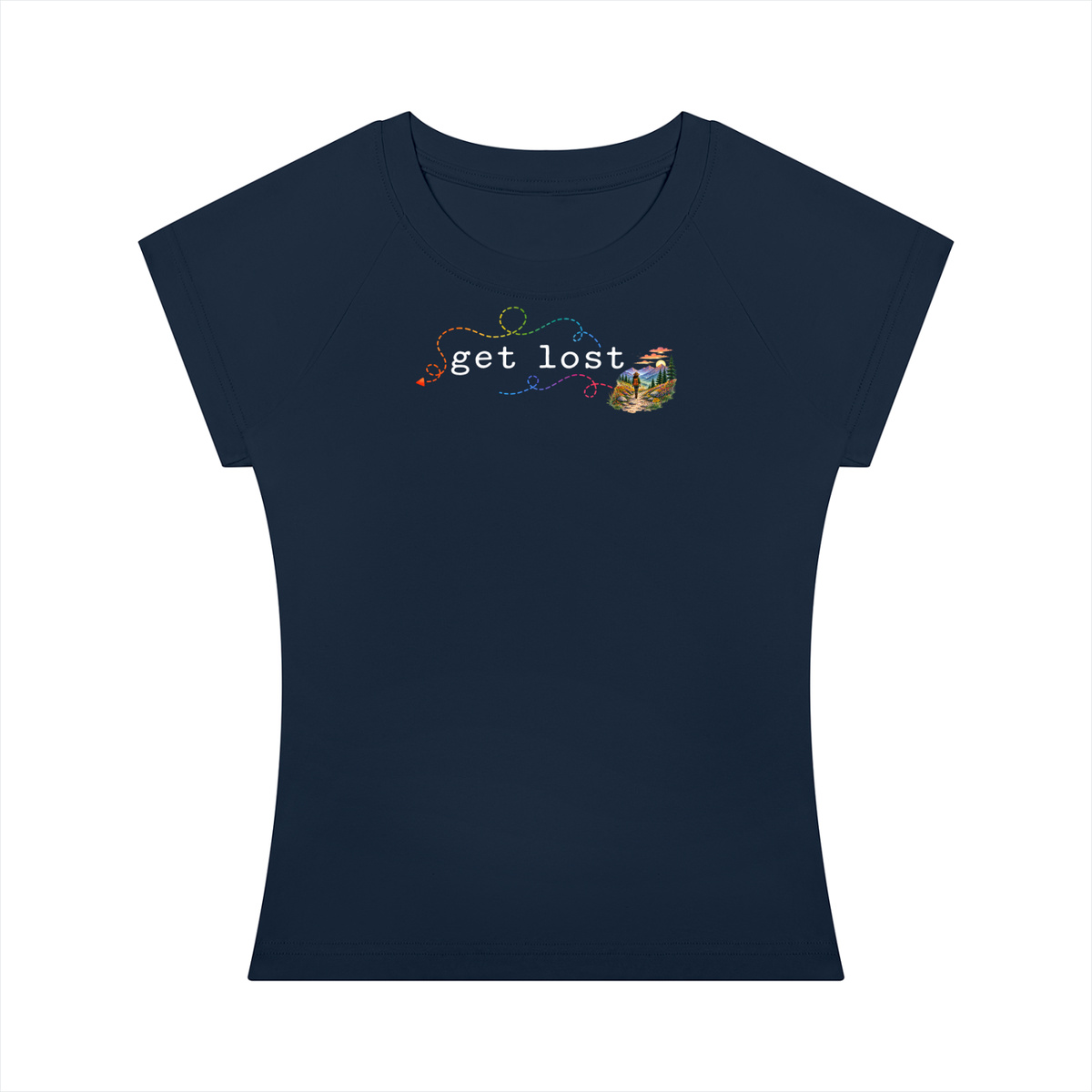 Get Lost — Women’s Slim-Fit T-Shirt