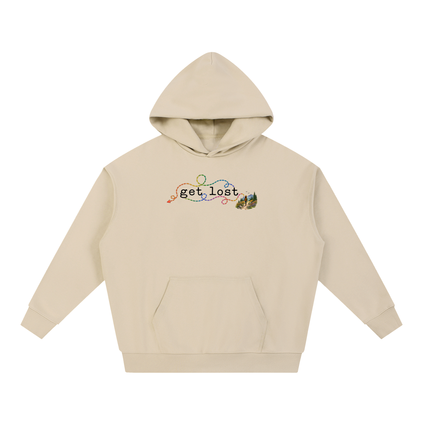 Get Lost — Essential Heavyweight Hoodie