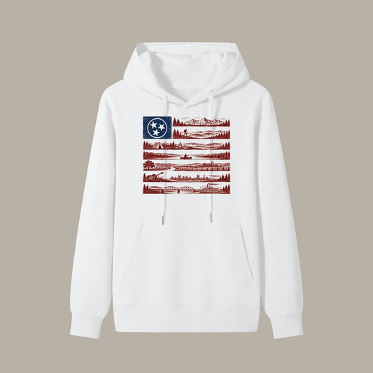 Tennessee Flag — Heavyweight Hoodie