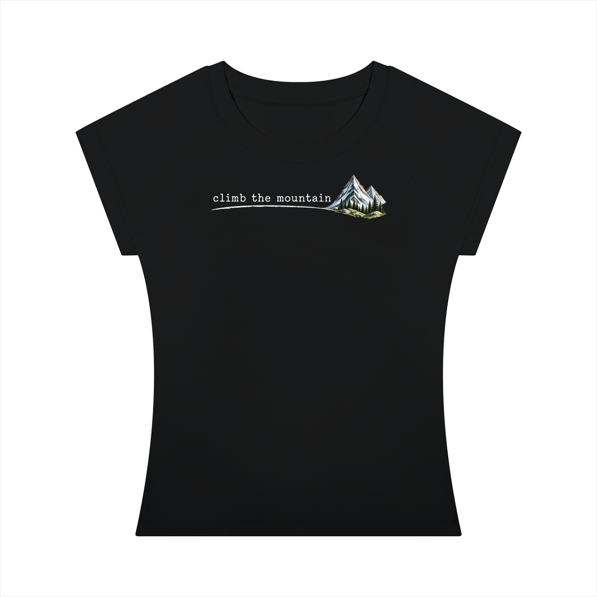 Climb the Mountain — Women’s Slim-Fit T-Shirt