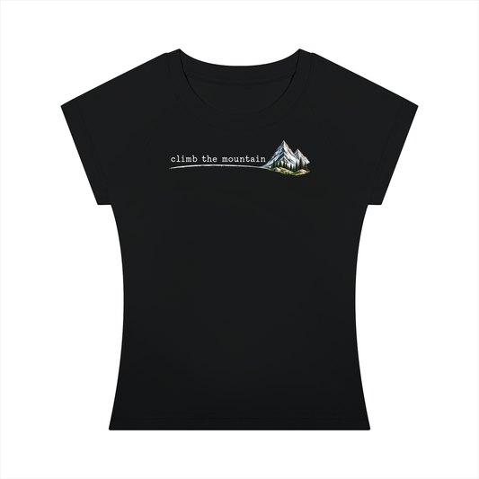Climb the Mountain — Women’s Slim-Fit T-Shirt