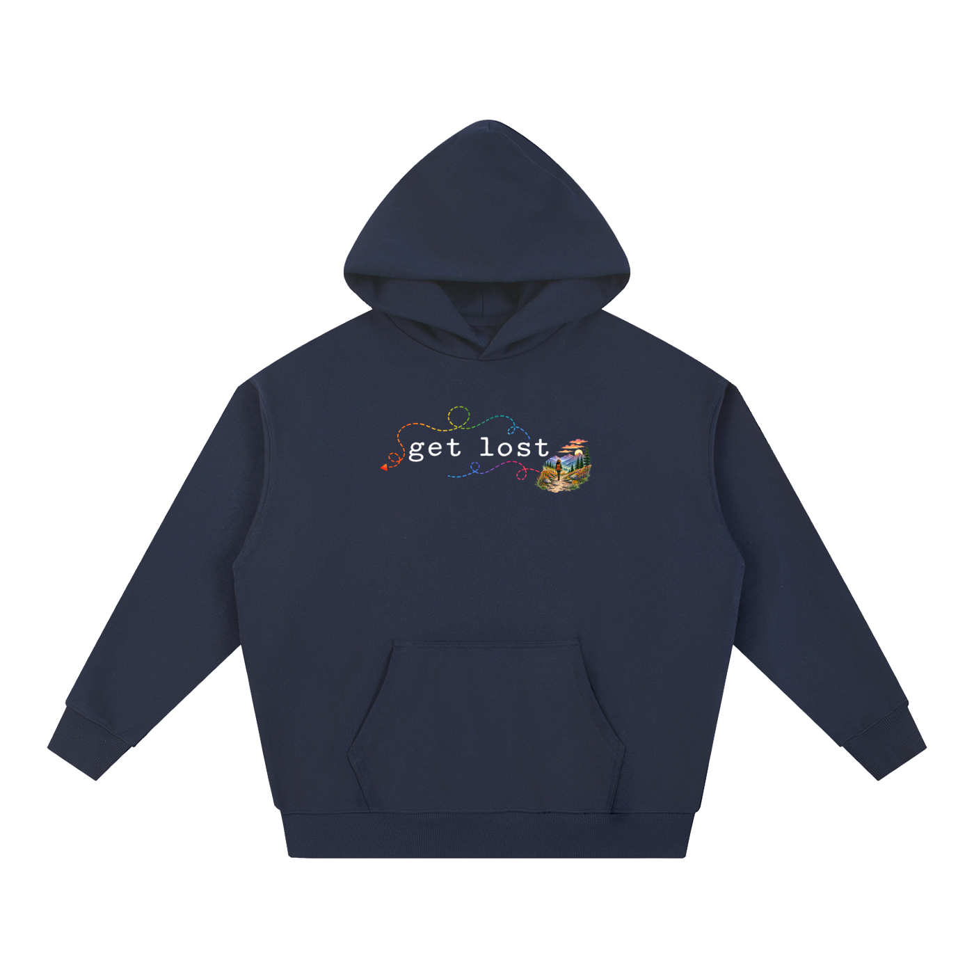 Get Lost — Essential Heavyweight Hoodie