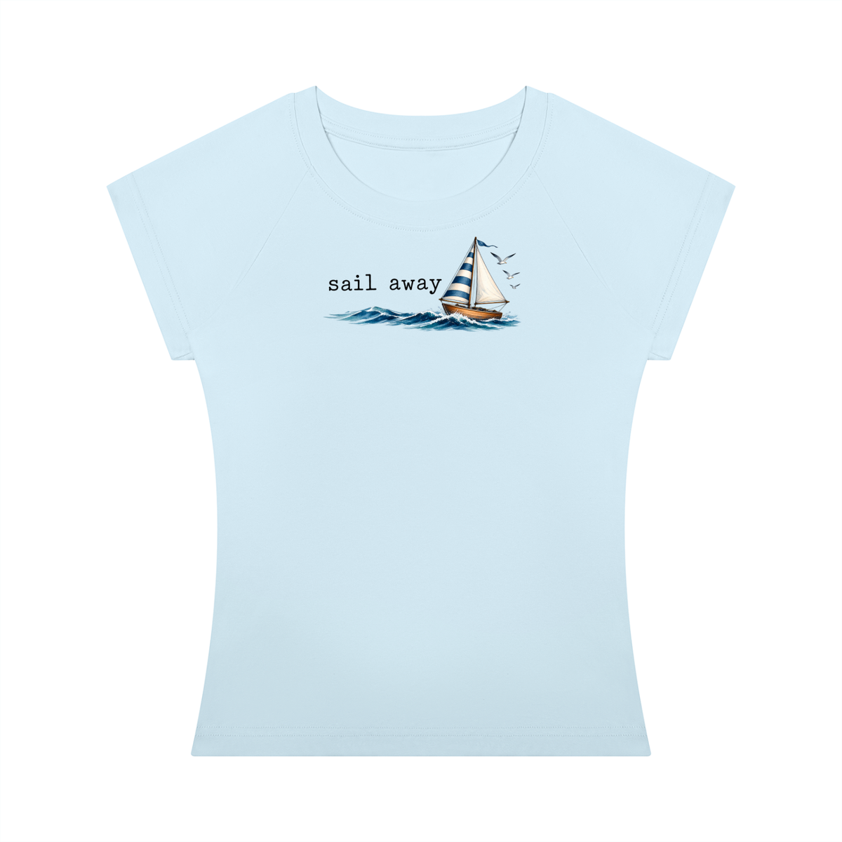 Sail Away — Women’s Slim-Fit T-Shirt
