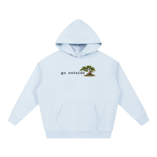 Go Outside —  Essential Heavyweight Hoodie