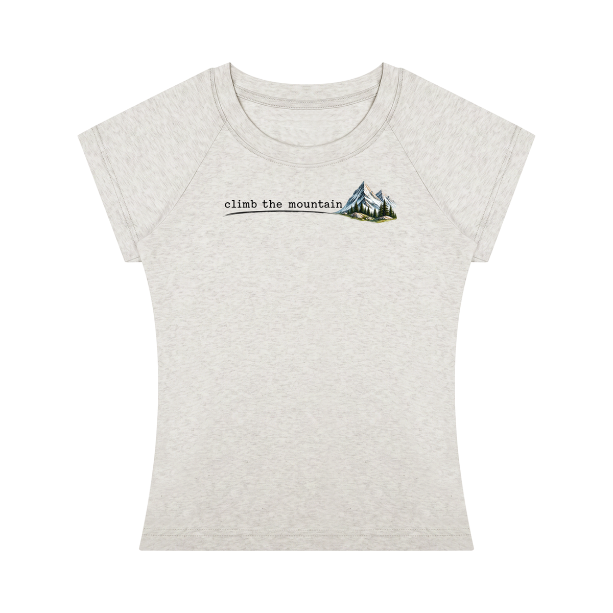 Climb the Mountain — Women’s Slim-Fit T-Shirt